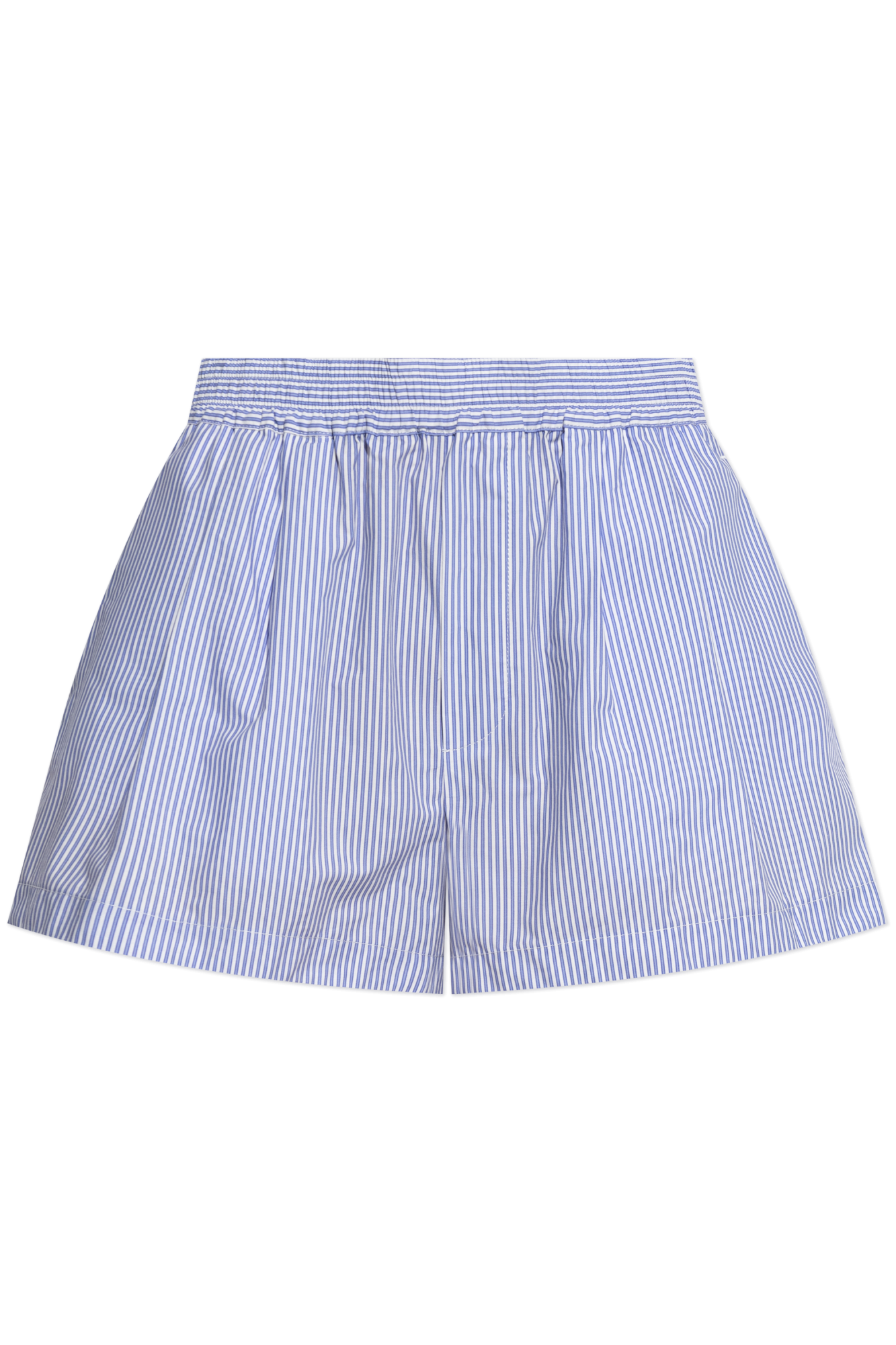 Les Deux Stan Stripe Seersucker Swim Shorts – Puffer Reds
